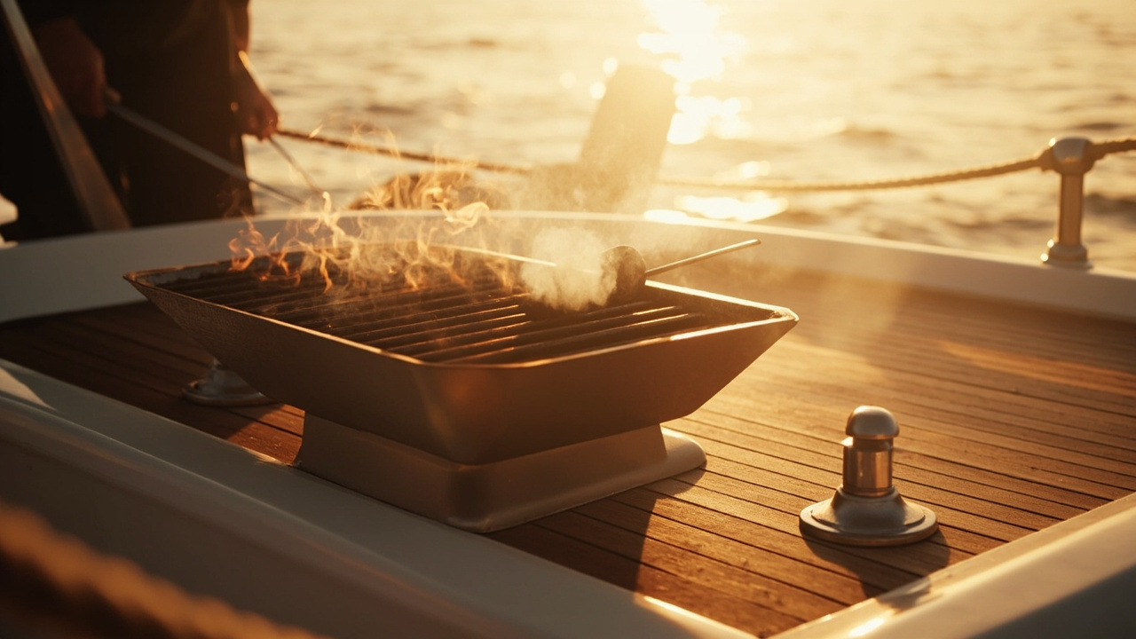 barbecue pour bateaux: guide sécurité et saveurs marines